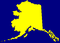 Image of the state of Alaska