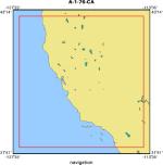 A-1-76-CA location map of where navigation equipment operated