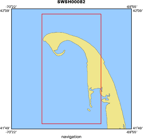 00082 map of where navigation equipment operated