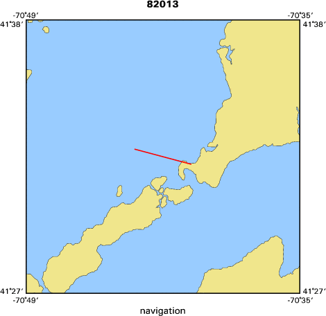 82013 map of where navigation equipment operated