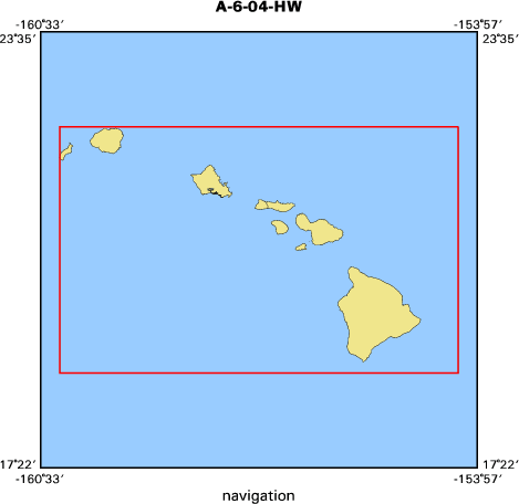 A-6-04-HW map of where navigation equipment operated