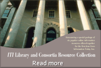 ITI's Library and Consortia Resource Collection - Read more here.