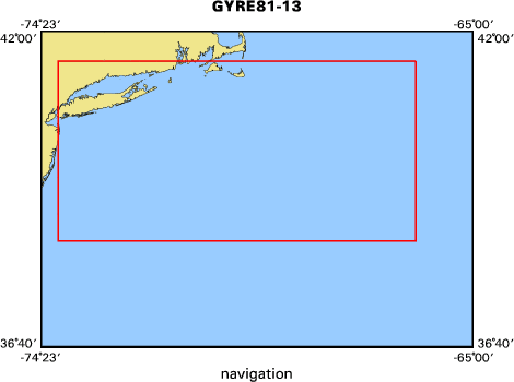 81030 map of where navigation equipment operated