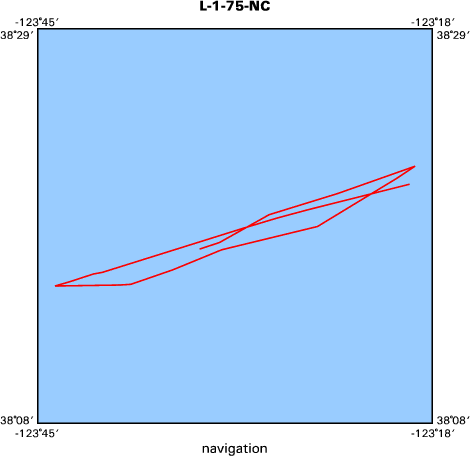 L-1-75-NC map of where navigation equipment operated