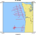 S-1-96-WO location map of where navigation equipment operated