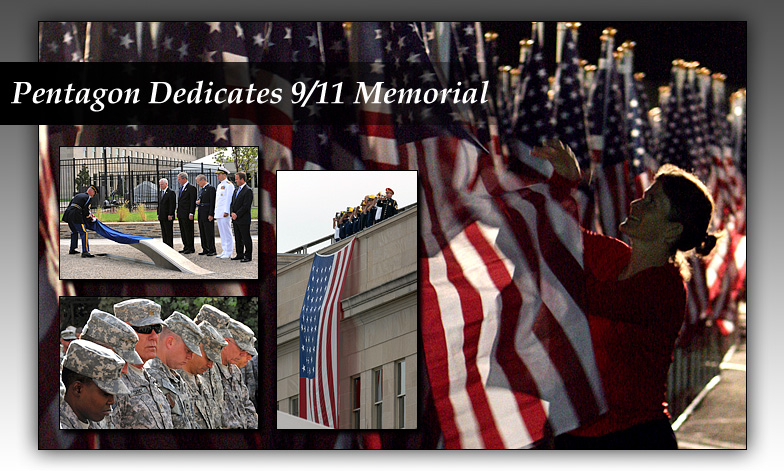 Pentagon Dedicates 9/11 Memorial