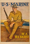 U.S. Marines Recruiting Poster. Courtesy of the Library of Congress