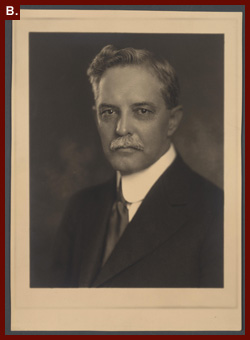 Dayton C. Miller, 1921. Prints and Photographs Division.