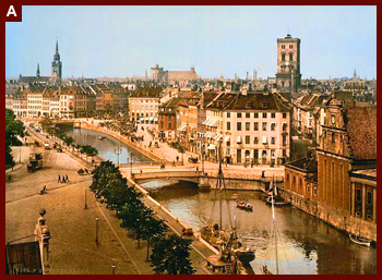 General view of Copenhagen, Denmark. ca. 1890 – 1900