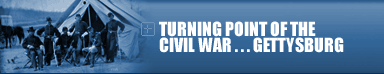 Turning Point of the Civil War — 
Gettysburg
