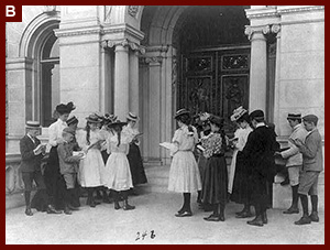 A field trip to the Library of Congress. 1899