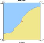 WM299OA location map of where navigation equipment operated