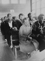 Group of African American students in Seat Pleasant, Maryland
