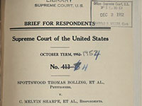 U. S. Supreme Court Records and Briefs, 1954 Term