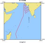 C-7-74-IN location map of where navigation equipment operated