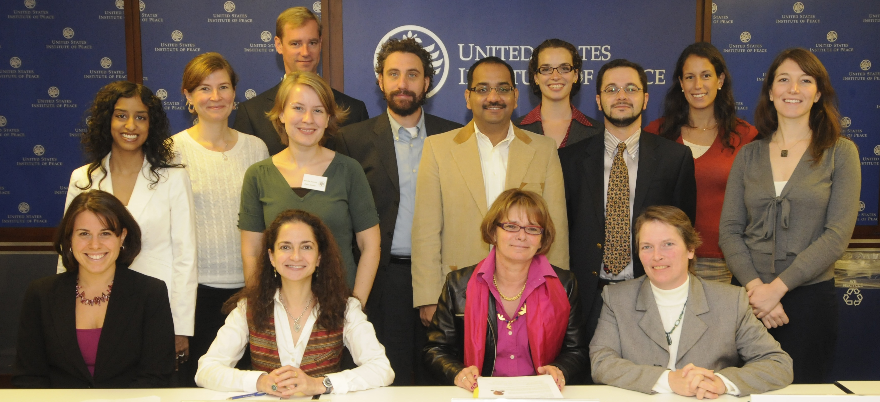 The JR 2008-2009 Peace Scholars and JR Program Staff.