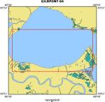 GILBPONT-94 location map of where navigation equipment operated