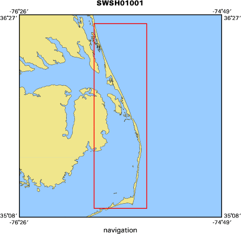 01001 map of where navigation equipment operated