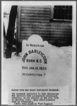 Silver City men erect Barleycorn monument