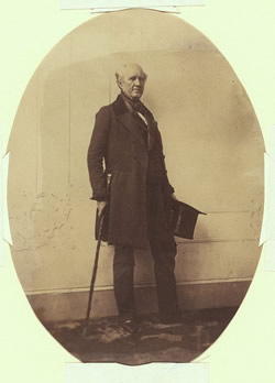 Sam Houston, full-length portrait, facing right