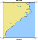 99CCH04 location map of where navigation equipment operated