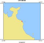 L-81-98-OA location map of where navigation equipment operated