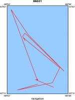 86021 location map of where navigation equipment operated