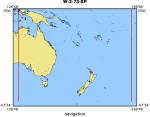 W-2-73-SP location map of where navigation equipment operated