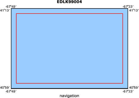 99004 map of where navigation equipment operated