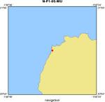 N-P1-95-MU location map of where navigation equipment operated