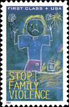 Stop Family Violence stamp