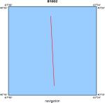81002 location map of where navigation equipment operated