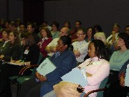 Panel presentation audience