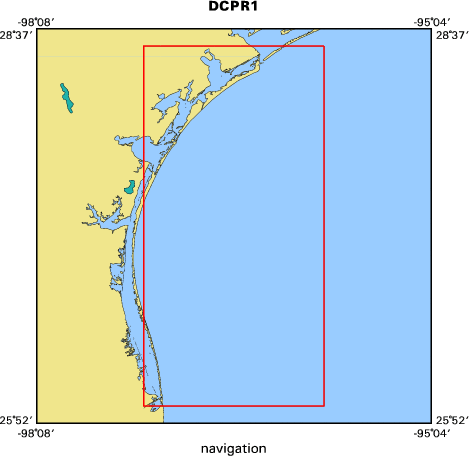 77011 map of where navigation equipment operated