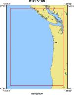 W-B1-77-WO location map of where navigation equipment operated