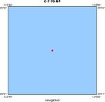 C-7-76-NP location map of where navigation equipment operated
