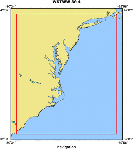 78011 map of where navigation equipment operated