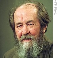 Alexander Solzhenitsyn (file photo)