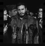 Fidel Castro portrait
