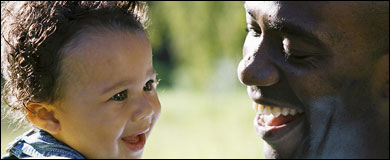 Photo: father and child