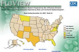 Text Box: Flu View map