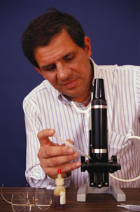 Photo of researcher