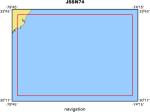 JSSN74 location map of where navigation equipment operated