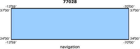 77028 map of where navigation equipment operated