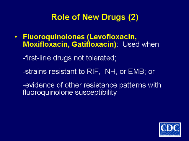 Slide 11: Role of New Drugs (2)