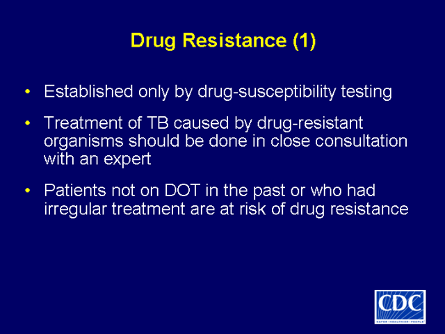 Slide 50: Drug Resistance (1)