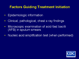 Slide 12: Factors Guiding Treatment Initiation. Click here for larger image