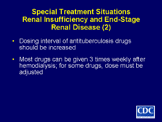Slide 59: Special Treatment Situations: Renal Insufficiency and End-Stage Renal Disease(2). Click here for larger image