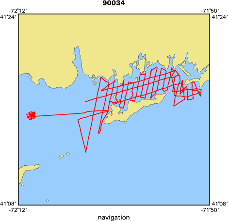 90034 map of where navigation equipment operated