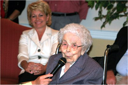 Helen Pohl, 103, of Lexington, KY.